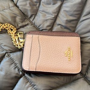 Coach Zip Card Case.
